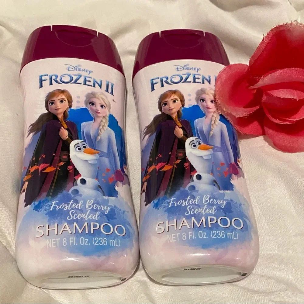 🛍kid’s Disney Frozen ll Frosted Berry Scented Shampoo pack of 2 8 FL.OZ.(236ml)